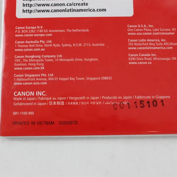 Canon PP-201 Photo Paper Plus Glossy II, 4x6 inch - 100 Sheets