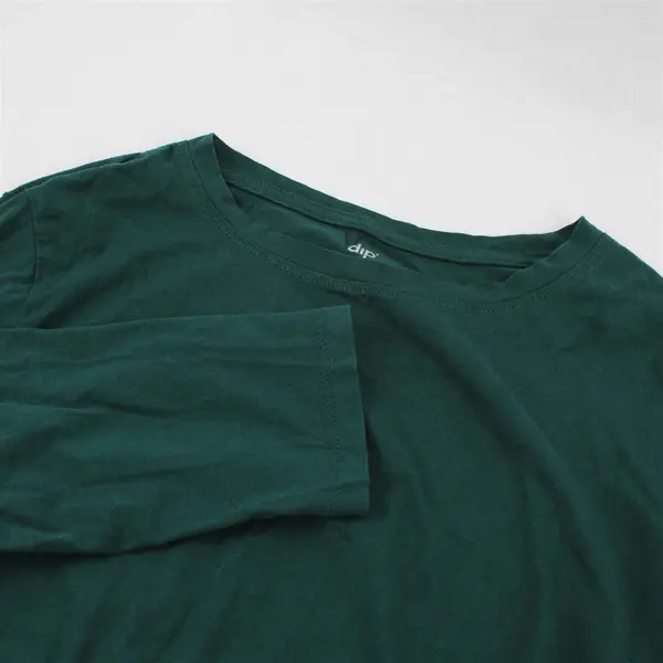 Dip Forest Green Long-Sleeved T-Shirt Women's Large