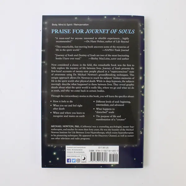 Journey of Souls by Michael Newton S/C Book, 2019