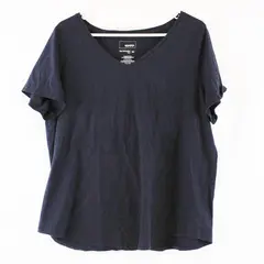 Sonoma Navy Blue V-Neck Short-Sleeved T-Shirt Women's Size 0X