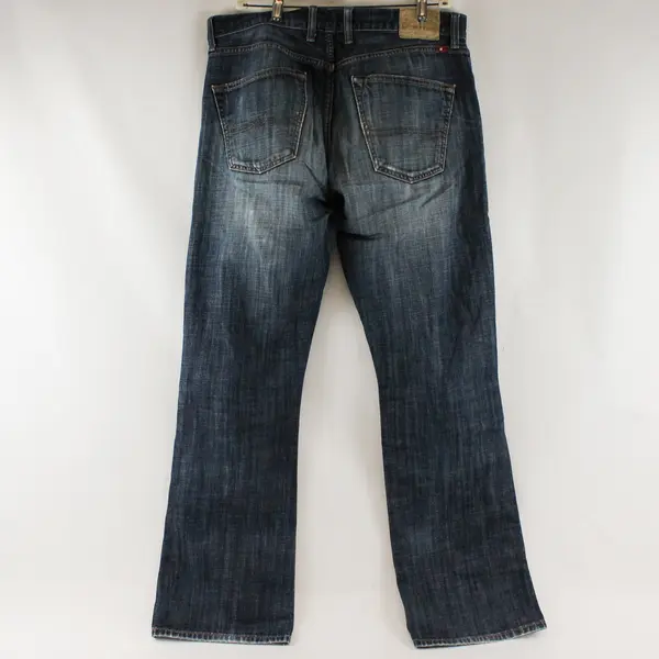 Lucky Brand 221 Original Boot Cut Medium Wash Distressed Jeans Men's W34 x L34
