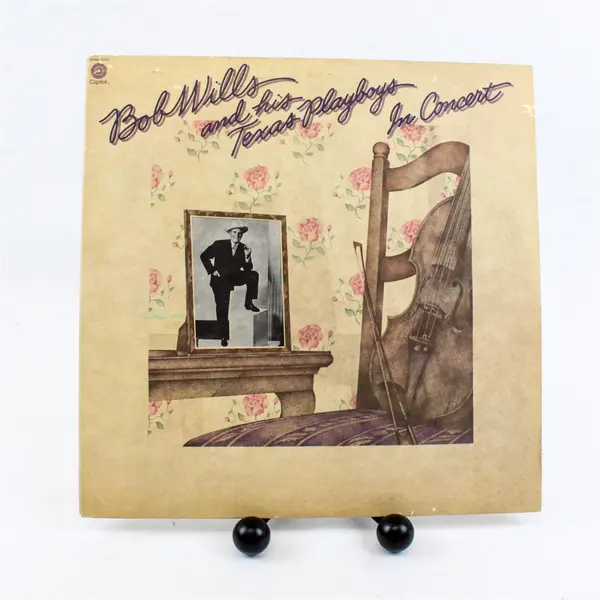 Bob Wills Texas Playboys In Concert Two 12" Vinyl Record