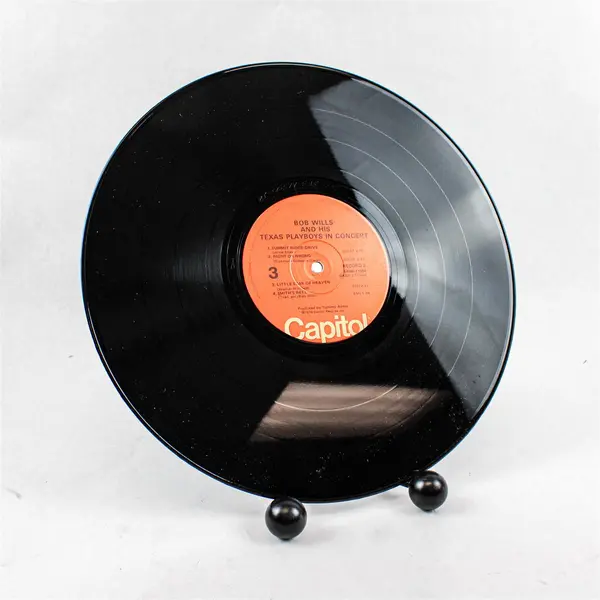 Bob Wills Texas Playboys In Concert Two 12" Vinyl Record
