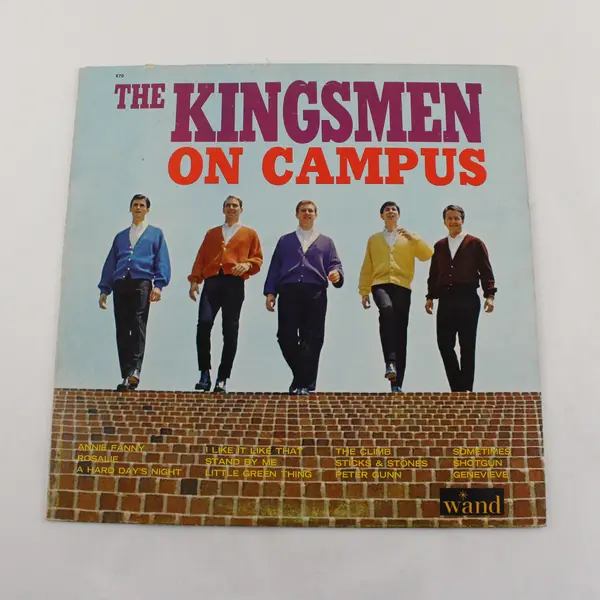 The Kingsmen On Campus 12" Vinyl Record