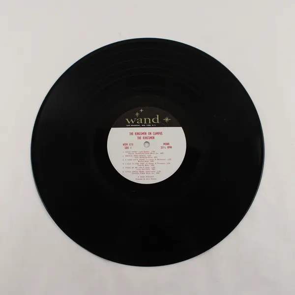 The Kingsmen On Campus 12" Vinyl Record