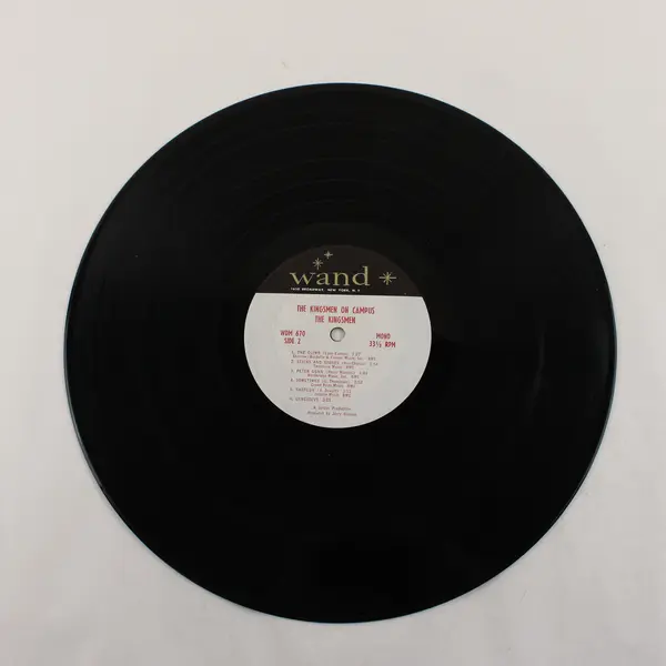 The Kingsmen On Campus 12" Vinyl Record