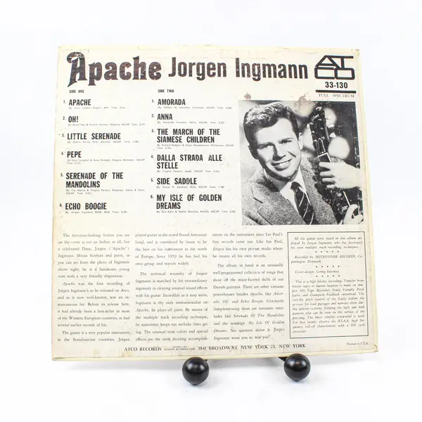 Jorgen Ingmann Apache 12” Vinyl Record