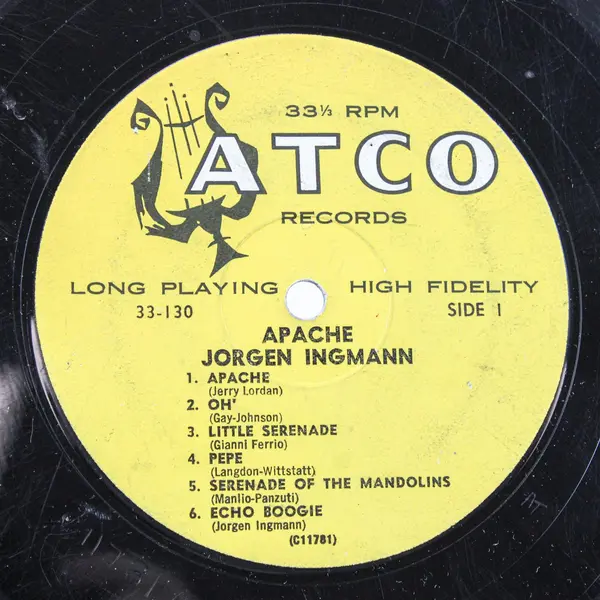 Jorgen Ingmann Apache 12” Vinyl Record