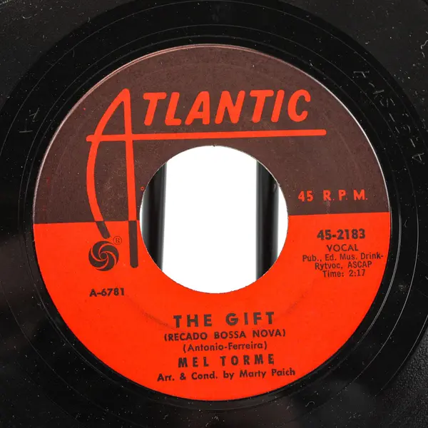 Mel Torme, Cast Your Fate To The Winds / The Gift 7" Vinyl Record