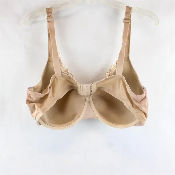 Playtex Beige Nude Lacy Bra Women's Size 44D