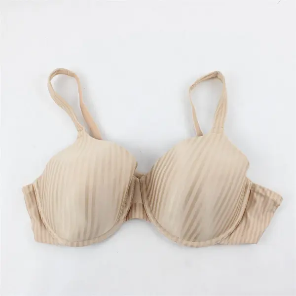 Playtex Beige Nude Striped Underwired Bra Women's Size 40C