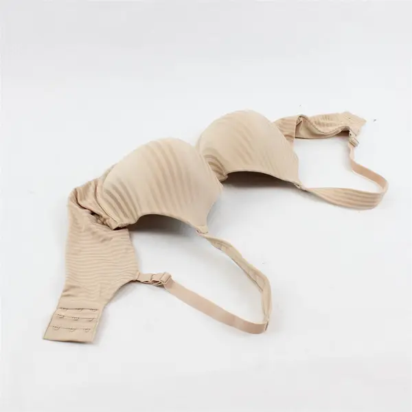 Playtex Beige Nude Striped Underwired Bra Women's Size 40C
