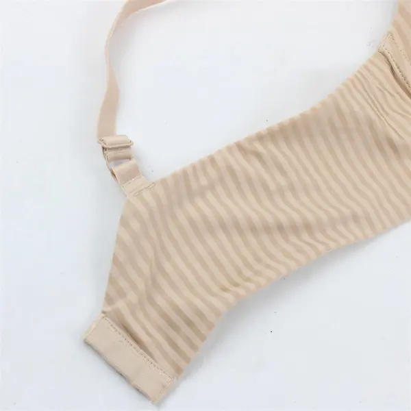 Playtex Beige Nude Striped Underwired Bra Women's Size 40C