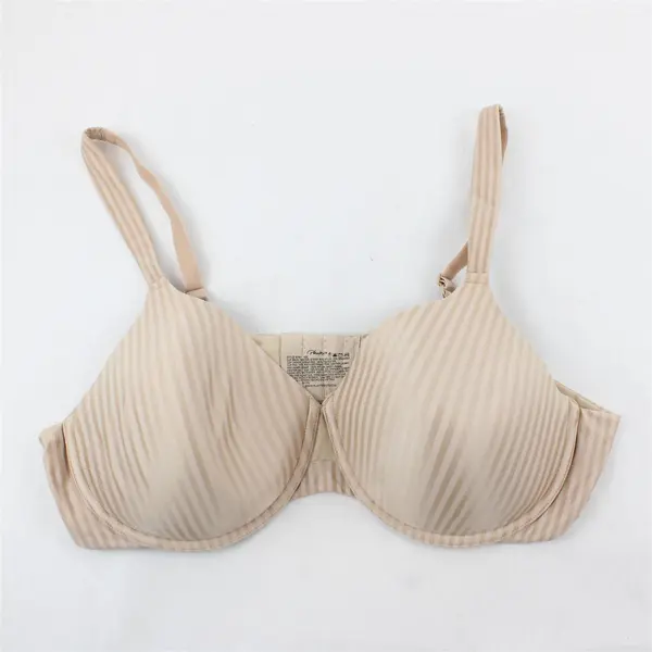 Playtex Beige Nude Striped Underwired Bra Women's Size 42C