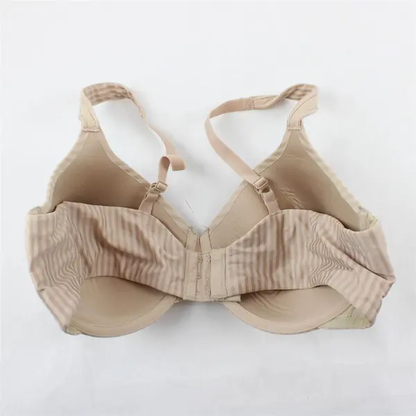 Playtex Beige Nude Striped Underwired Bra Women's Size 42C