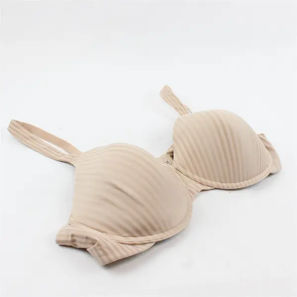 Playtex Beige Nude Striped Underwired Bra Women's Size 42C