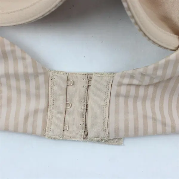 Playtex Beige Nude Striped Underwired Bra Women's Size 42C