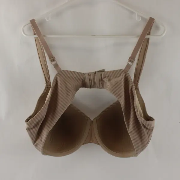 Playtex Beige Nude Striped Underwired Bra Women's 42C