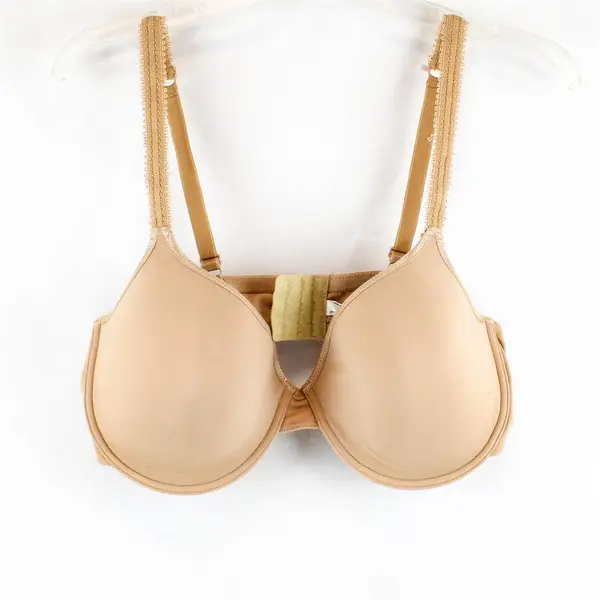 Lot of 2 Essential Bodywear Beige Nude Underwired T-Shirt Bras Women's Size 44B