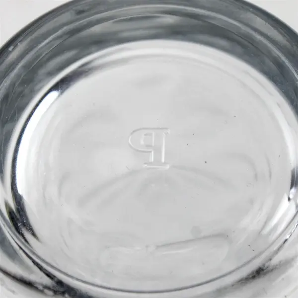Set of 5 Vintage Pasabahce Dot Optic Clear Glass Tumblers 16 oz