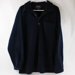 Great Northwest Navy Blue Fleece Pullover Men's Large
