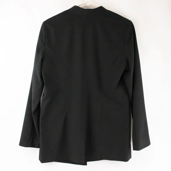 Halogen Solid Black Oversized Blazer Women's Size Small