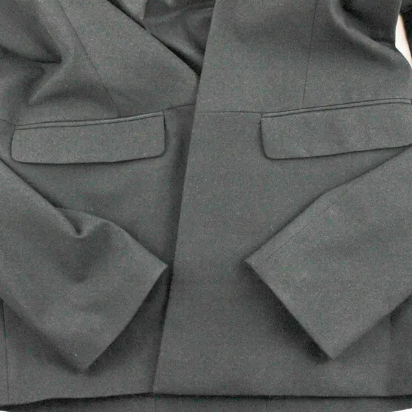 Halogen Solid Black Oversized Blazer Women's Size Small