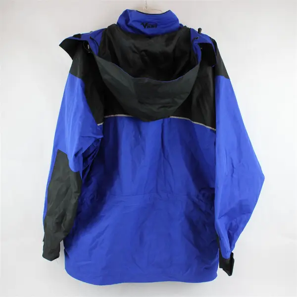Viking Tempest Black and Blue Hooded Outdoor Jacket Men's Medium 