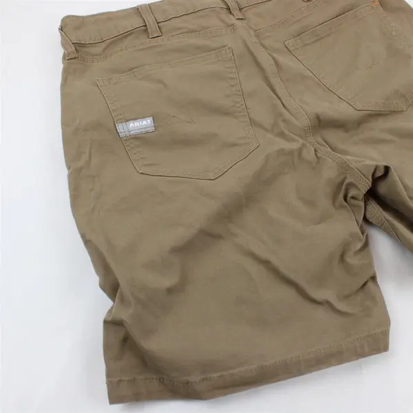 Ariat Rebar Brown Perfect Rise Shorts Men's Size 30