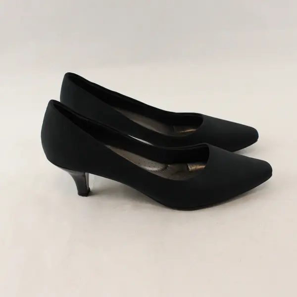 Abella Judith Navy Blue Pointed Kitten Heels Women's US 9