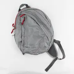 Eddie Bauer Rippac Stowaway Sling Bag Gray and Red