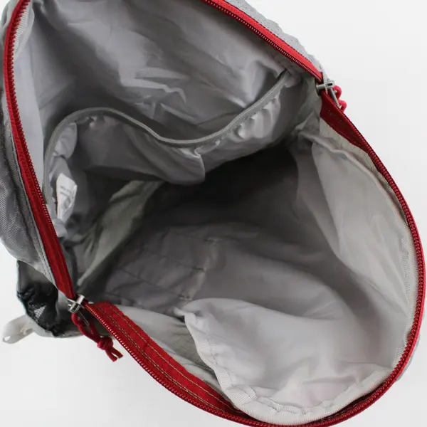 Eddie Bauer Rippac Stowaway Sling Bag Gray and Red