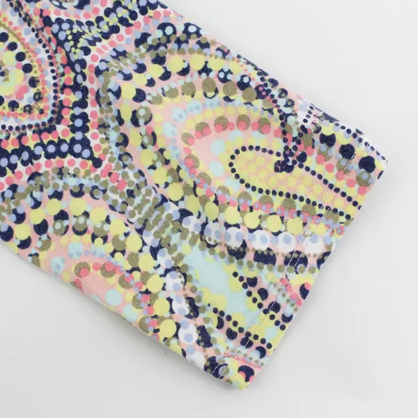 Talbots Multicolor Paisley Print 3/4-Sleeve T-Shirt Women's Medium