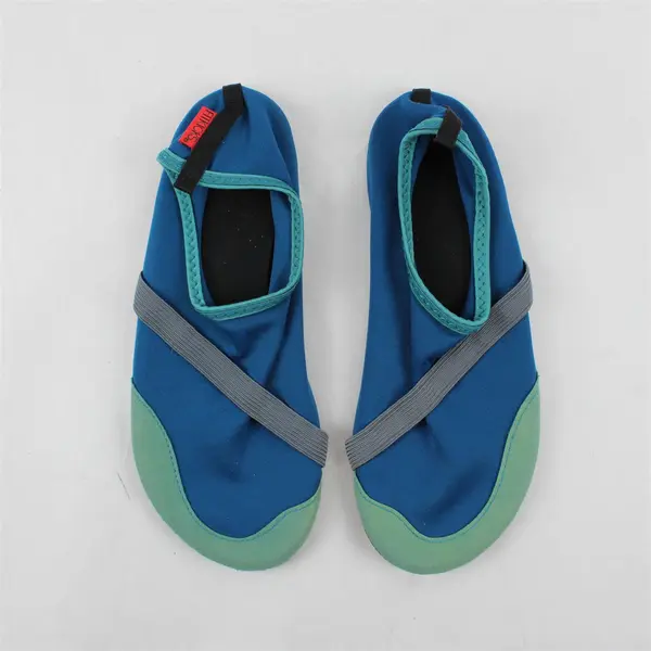 FITKICKS Men's S Size 7-8 Two-Toned Blue & Gray Lightweight Athletic Footwear