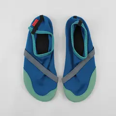FITKICKS Men's S Size 7-8 Two-Toned Blue & Gray Lightweight Athletic Footwear