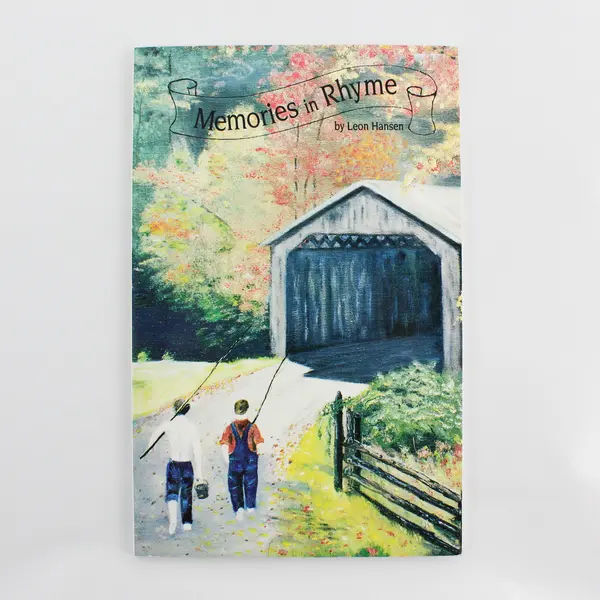 Memories in Rhyme by Leon Hansen Paperback Poetry Collection 1993