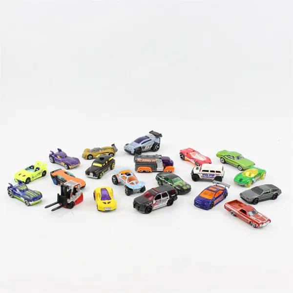 Lot of 20 Loose Mattel Hot Wheels Toy Cars - Years 2000-2010 - 1:64 Scale