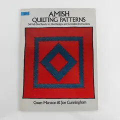 Amish Quilting Patterns by Gwen Marston and Joe Cunningham Paperback 1987
