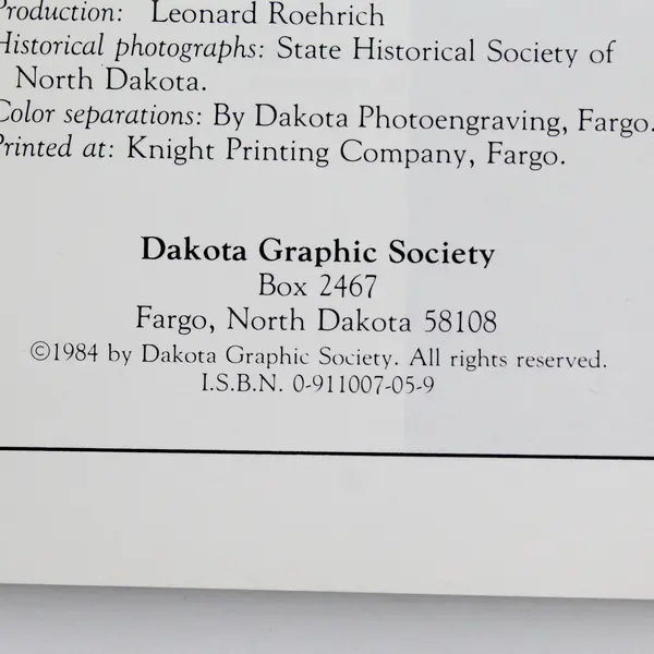 Cross the Wide Missouri North Dakota Centennial Series Volume 1 Paperback 1984