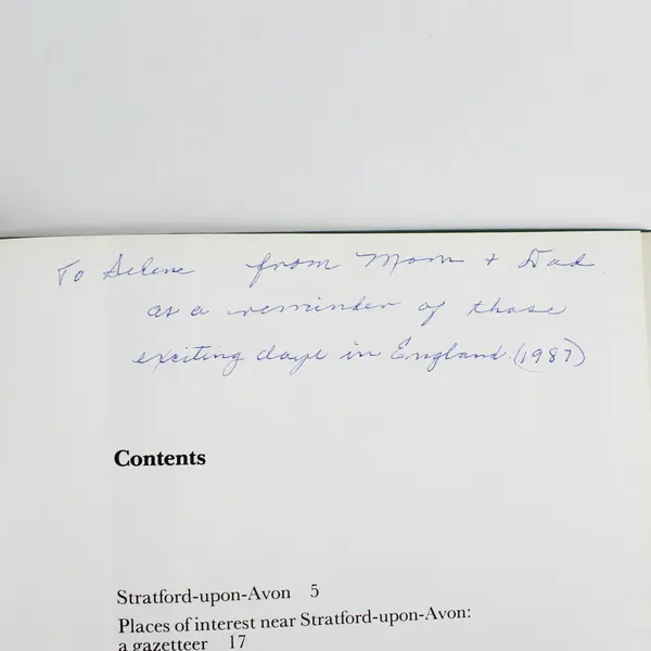 Stratford-Upon-Avon and the Cotswolds Michael Hall Ernest Frankl Hardcover 1983