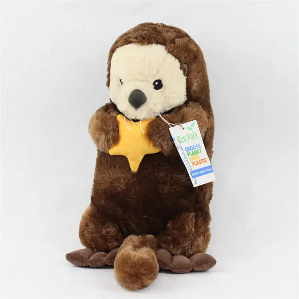 NWT Eco Pals Nature Planet Sea Otter Eco-Friendly Stuffed Animal Plush Toy - 18"