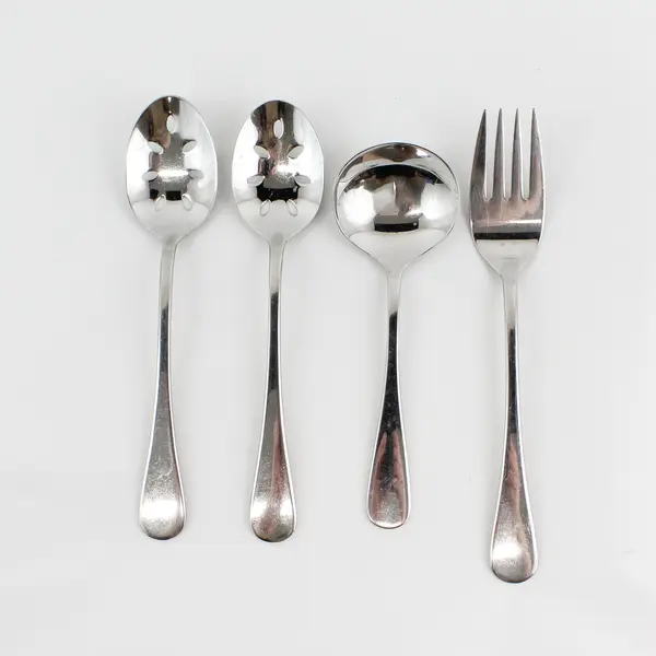 Lot of 4 Dansk Flatware Silhouette Pattern 18/10 SS Serving Pieces Rare HTF