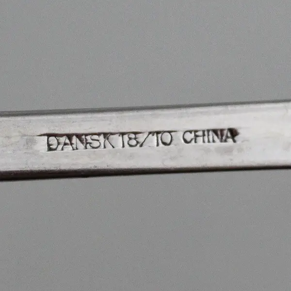 Lot of 4 Dansk Flatware Silhouette Pattern 18/10 SS Serving Pieces Rare HTF