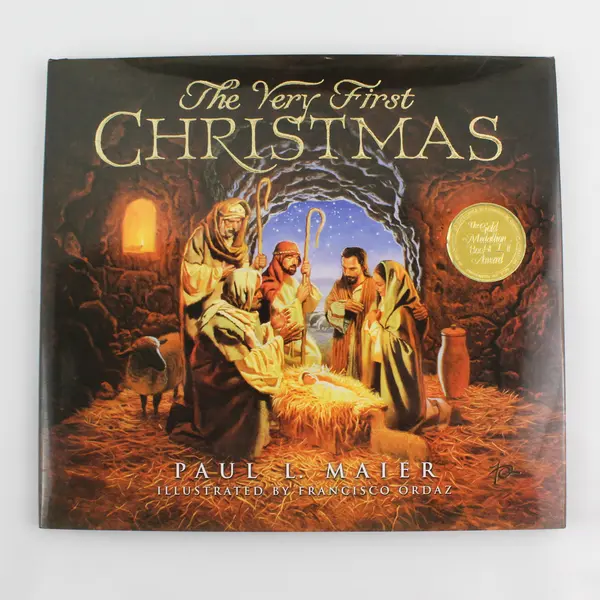 The Very First Christmas by Paul L Maier and Francisco Ordaz 1998 Hardcover 