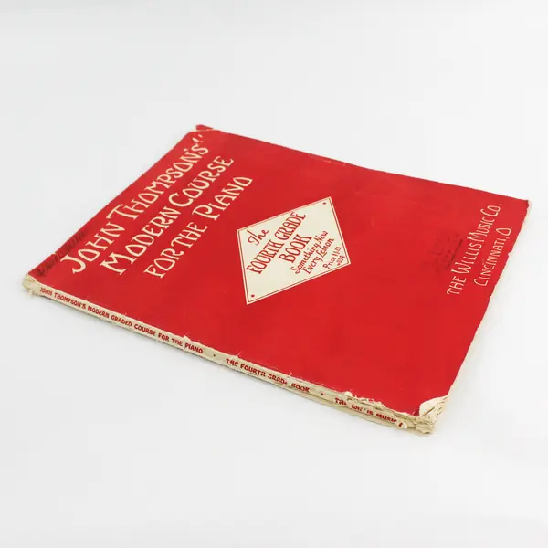 John Thompson's Modern Course for the Piano 4th Grade Vintage 1940 Sheet Music