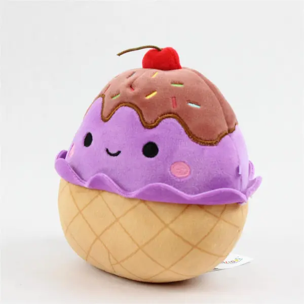 Lot of 2 5" Squishmallow Dessert/Cereal Plush Marlene Scented & Dibbs Ice Cream
