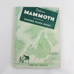 Robbins Mammoth Collection of Modern Piano Music Hugo Frey 1942 Vtg. Paperback