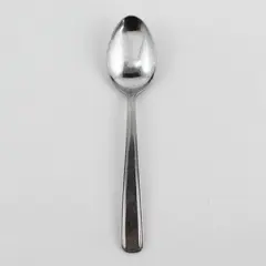 National Stainless Dominion Pattern Stainless Teaspoon 6" Long Rare HTF Pattern