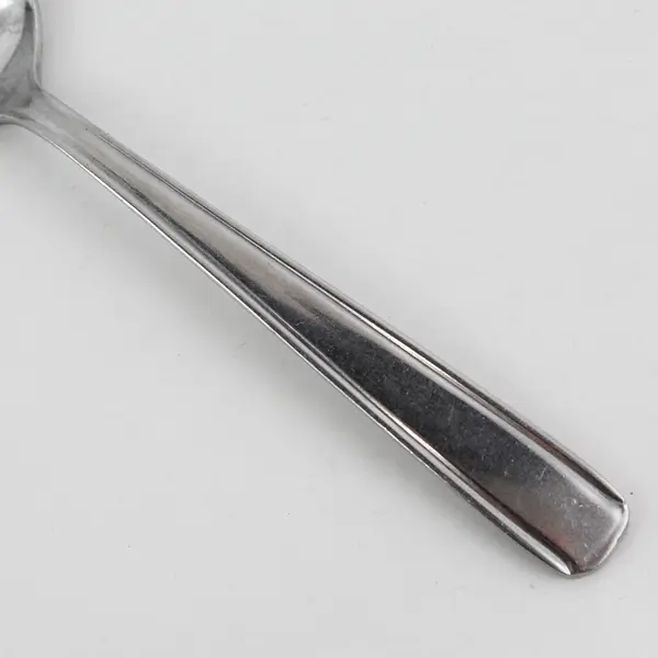 National Stainless Dominion Pattern Stainless Teaspoon 6" Long Rare HTF Pattern