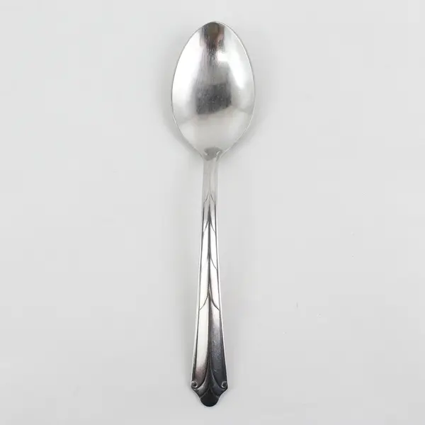 Ekco Silver Kenilworth Pattern 18/8 SS Oval Soup Spoon 7" Rare HTF Pattern